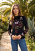 Johnny Was Carminia Bounce Velour Mock Neck J17125-O