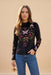 Johnny Was Carminia Bounce Velour Mock Neck J17125-O
