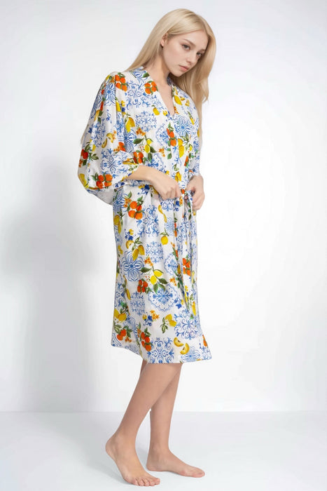 Johnny Was Citrus Sleep Robe MS0725-C