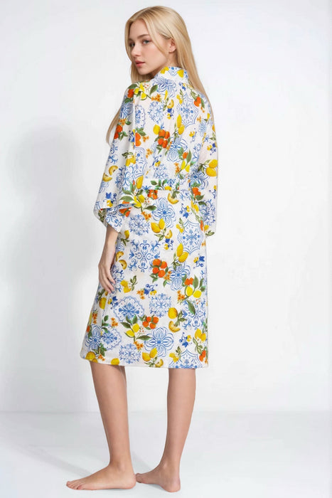 Johnny Was Citrus Sleep Robe MS0725-C