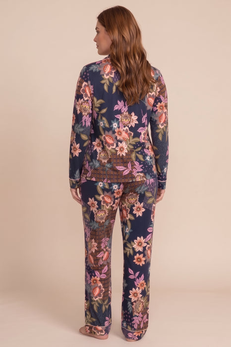 Johnny Was Delfino The Carly Long Pajama Set Plus Size MS8223-DX