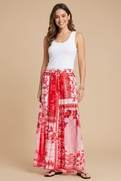 Johnny Was Diantha Scarf Arya Silk Pant C61426-1