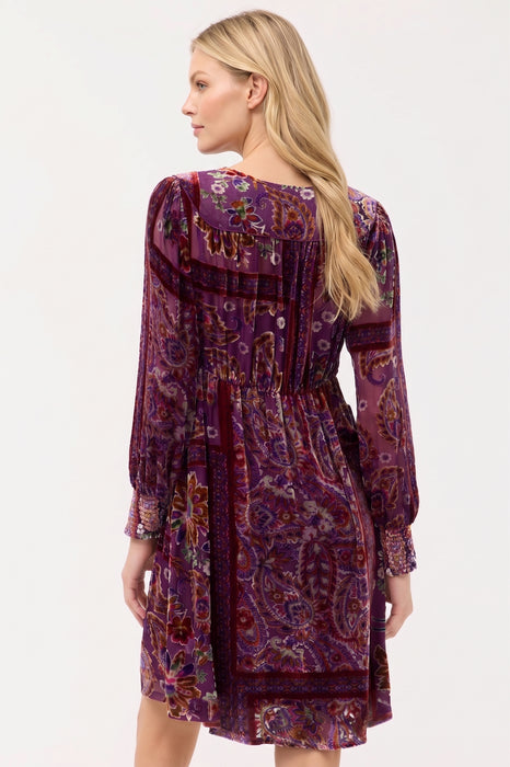 Johnny Was Domitila Burnout Kinney Dress C36625-O