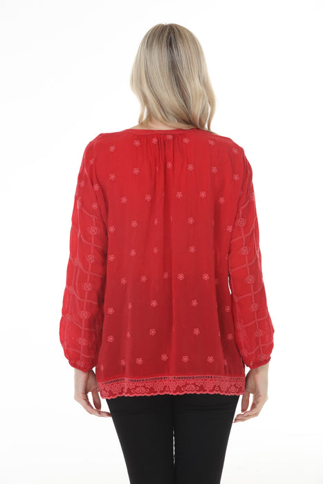 Johnny Was Ebonee Margot Patchwork Blouse C18825-O