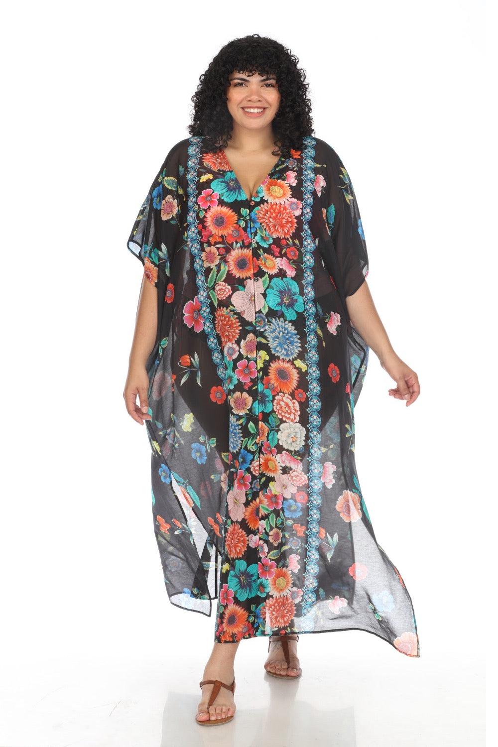 V-NECK KAFTAN TRANCE TEMPTATION