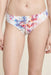 Colorful floral hipster bikini bottom with eyelet embroidery from Johnny Was