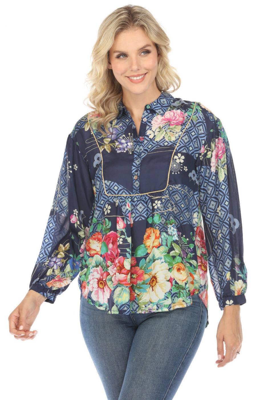 Johnny Was - amaya blouse main image 1