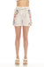 Johnny Was W82123 Floral Pull On Easy Shorts Boho Chic
