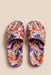 Johnny Was Floral Stripe Pool Side Slide JWS19824-4