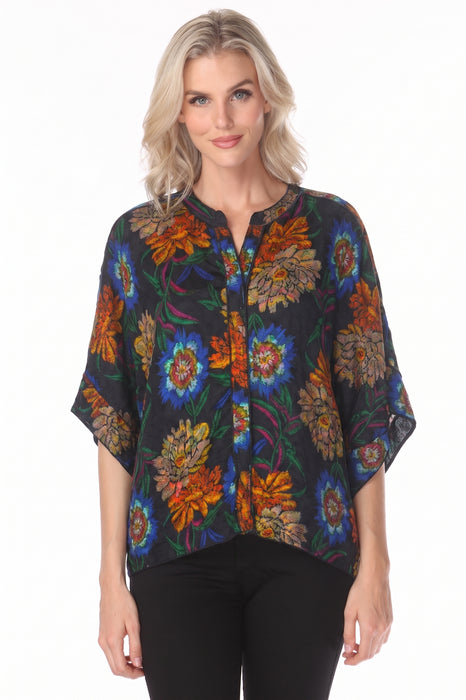 Johnny Was Flow Paisley Reversible Shrug C10322-2D