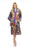 Johnny Was Style C41422 Fuji Brasil Silk Floral Reversible Longline Kimono Boho Chic
