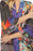 Johnny Was Fuji Brasil Silk Floral Reversible Longline Kimono Boho Chic C41422 NEW