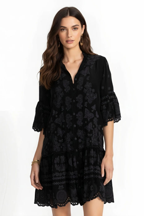 Johnny Was Gracie Button Front Dress C39725-5 *