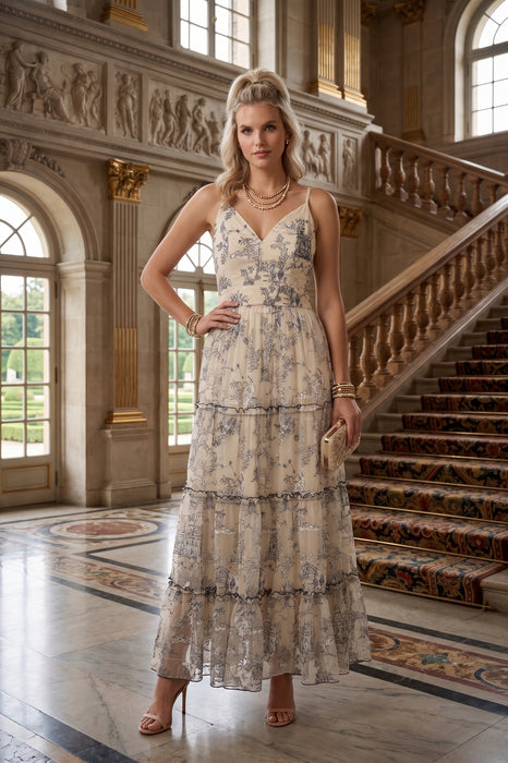 Johnny Was House On Hill Long Dress R34424-5