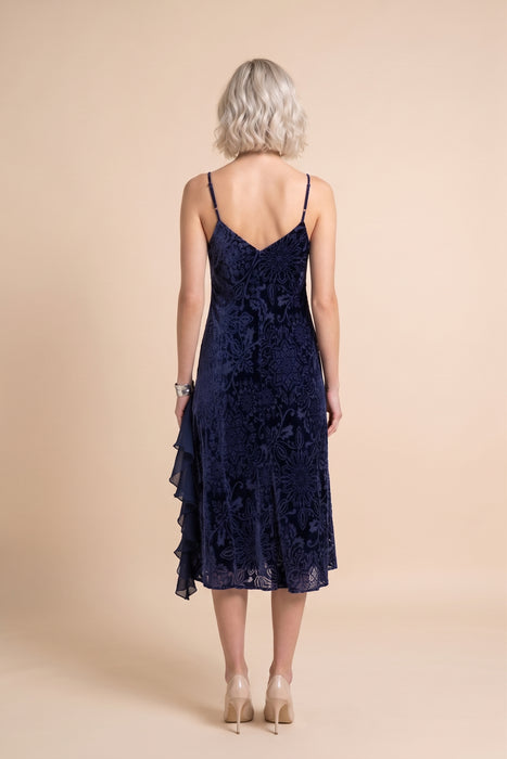 Johnny Was Jade Blue Alixa Cece Ruffle Slip Dress L37124
