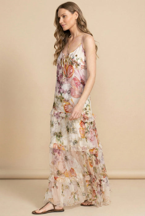 Johnny Was Jade Bailey Tiered Maxi Dress L39325-6