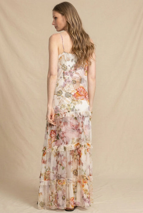 Johnny Was Jade Bailey Tiered Maxi Dress L39325-6