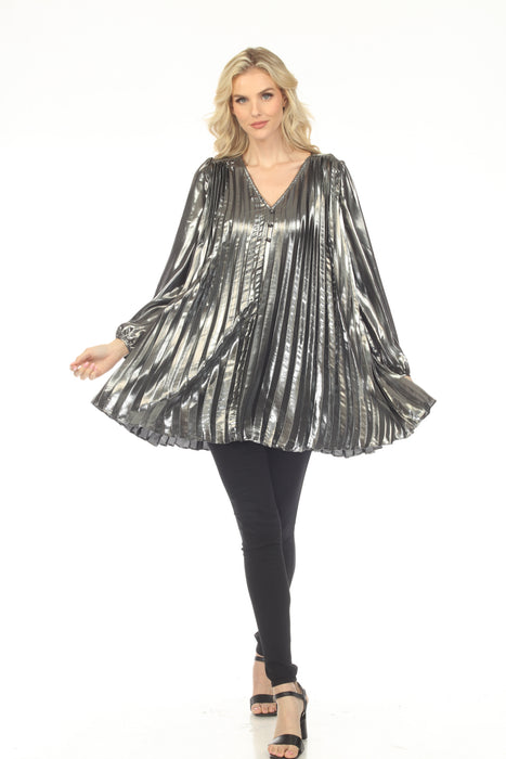 Johnny Was Jade Silver Bell Mini Dress L31224-O