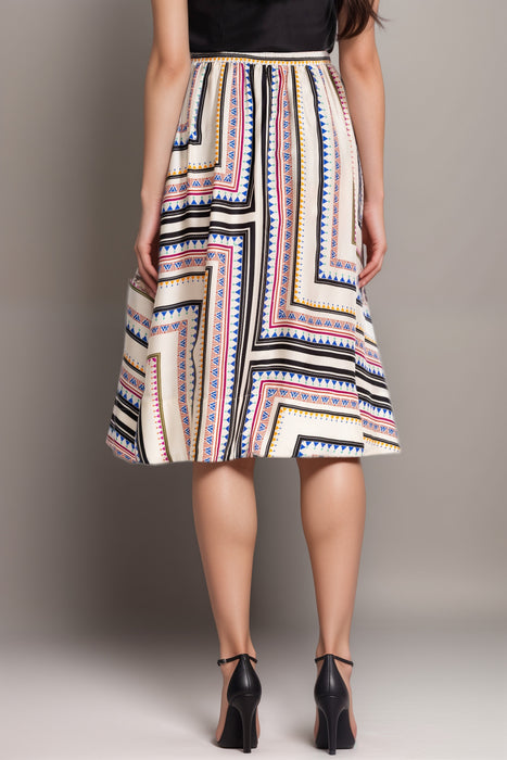 Johnny Was Jade Blythe A-line Midi Skirt L73025-3