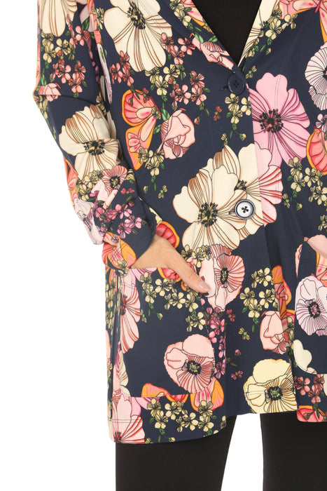 Johnny Was Jade Dalaney Easy Blazer Jacket L47125-6