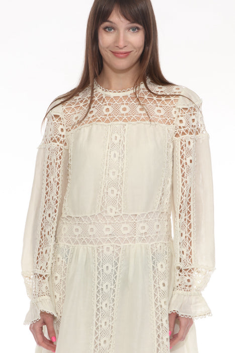 Women's Mitska Lace Mini Dress L30224 | Jade by Johnny Was AfterRetail Women's Mitska Lace Mini Dress L30224 | Jade by Johnny Was AfterRetail