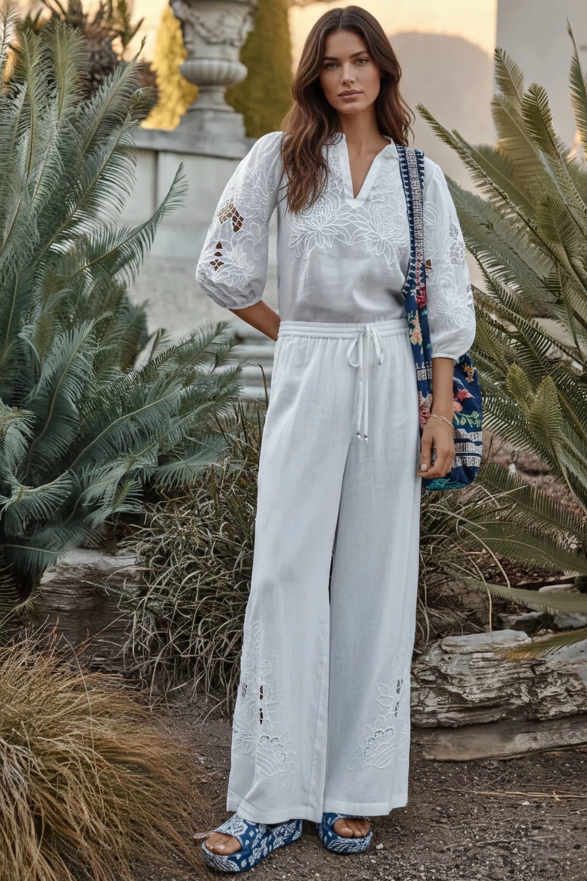 Buy Johnny Was Jade Frankie Easy Pant L62725-2P Petite — AfterRetail