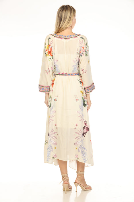 Johnny Was Jade Larissa Maxi Kaftan Dress L37825-3