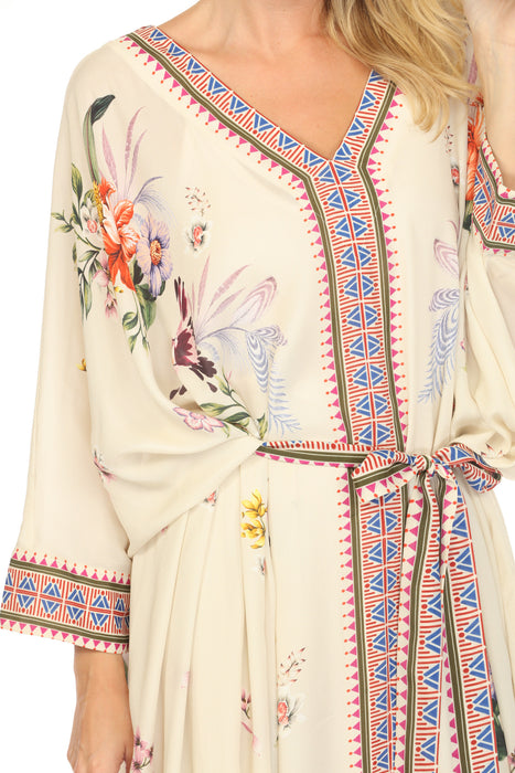 Johnny Was Jade Larissa Maxi Kaftan Dress L37825-3