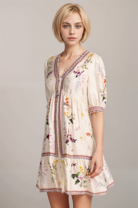 Johnny Was Jade Loren Mini Dress L31525-3