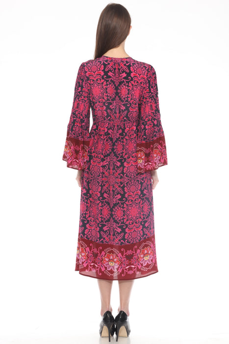 Johnny Was Jade Millie Midi Dress L35424-9