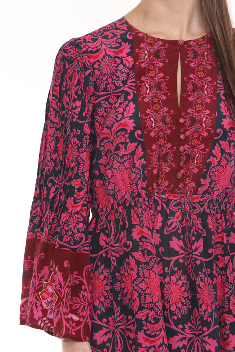 Johnny Was Jade Millie Midi Dress L35424-9