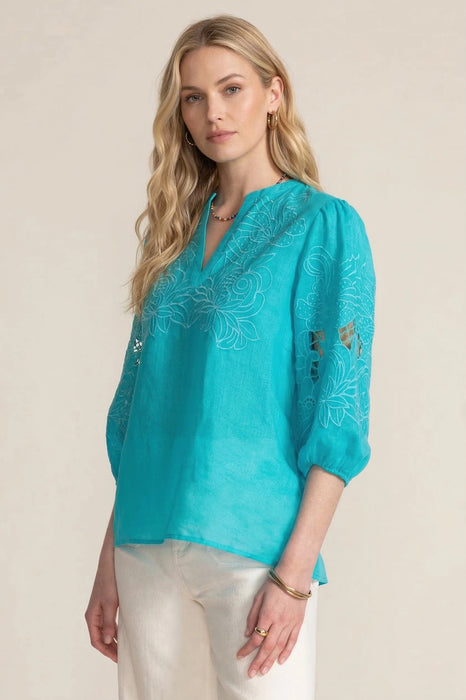 Johnny Was Jade Sadie Embroidered Blouse L12125-2
