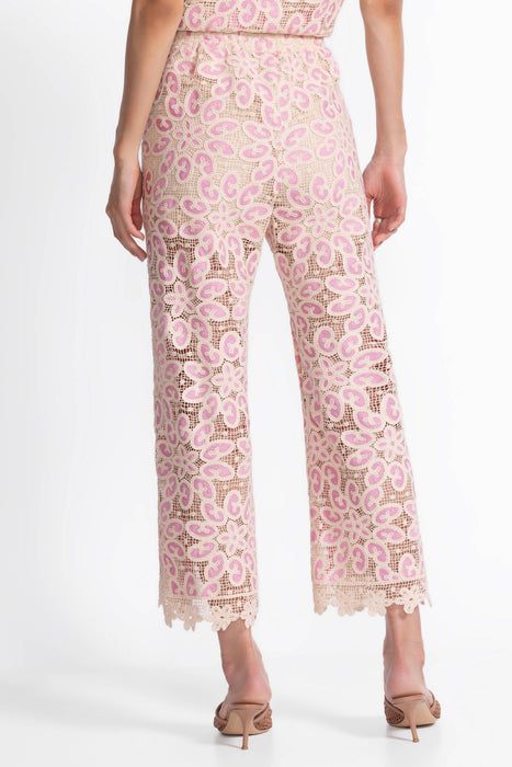 Johnny Was Jade Pink Simone Cropped Pant L62025-3