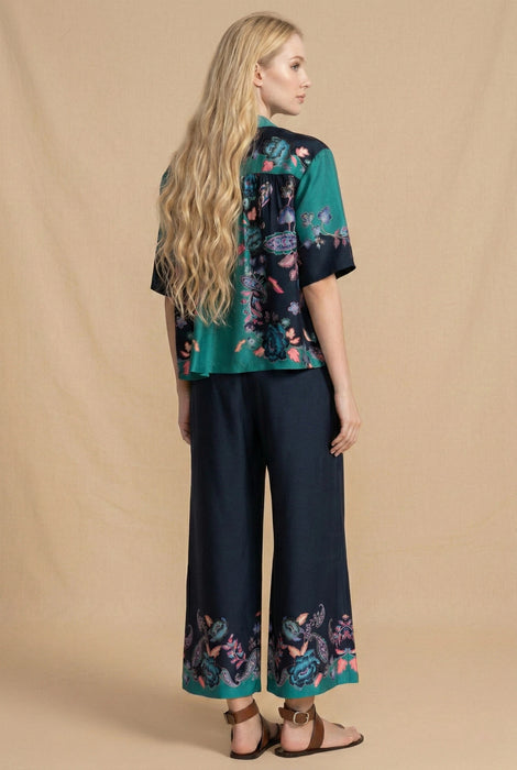 Johnny Was Jade Yasmin Cropped Easy Pant L69825-6