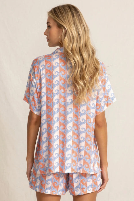 Johnny Was JW X Paolita Camp Shirt CSW5525-Y