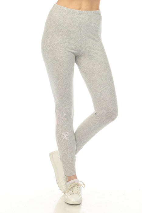 Johnny Was JWLA Grey Adelaide Legging J62925-1