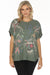 Johnny Was JWLA Style J15824 Antonella Jersey Embroidered Poncho Tee Boho Chic