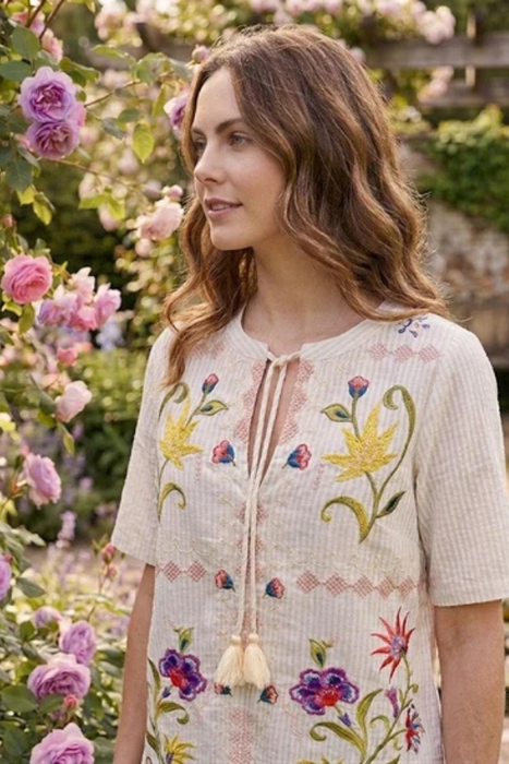 Johnny Was JWLA Calista Ruffle Sleeve Field Blouse J12625-3