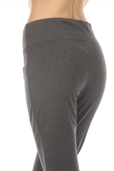Johnny Was JWLA Grey Celina High Waist Baby Flare Leggings Petite J61824-8SP