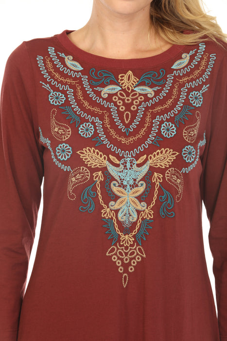 Johnny Was JWLA Shira Boatneck Knit Dress J39225-8