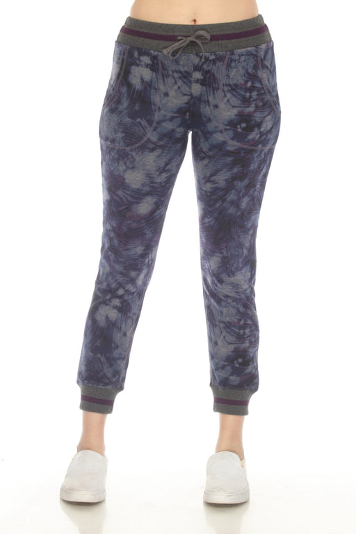 Johnny Was JWLA Style J65222 Croatian Dreams French Terry Jogger Pants Boho Chic