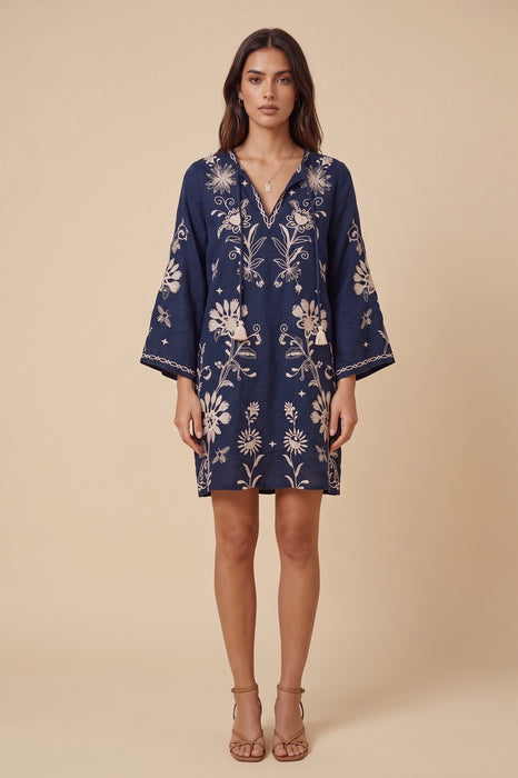 Johnny Was JWLA Danika Kimono Sleeve Relaxed Dress J36025-3