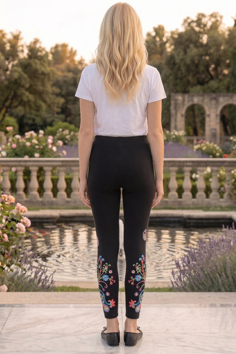 Johnny Was JWLA Black Karime Legging J63925-6