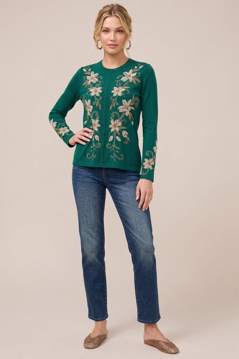 Johnny Was JWLA Long Sleeve Raw Seam Crew Neck Tee J16625-9