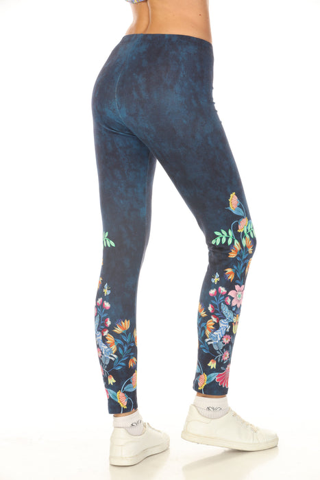 Johnny Was JWLA Pull On Floral Legging J10025