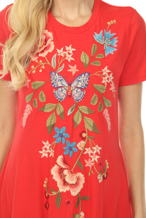 Johnny Was JWLA Handkerchief Knit Dress J37725-5