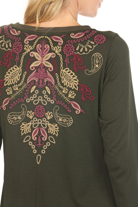 Johnny Was JWLA Shira Boatneck Knit Dress J39225-8