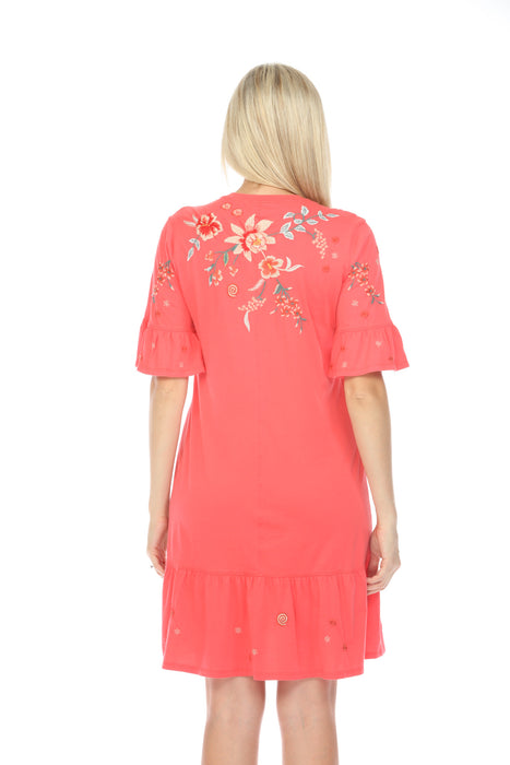 johnny was ruffle sleeve linen dress Buy RUFFLE SLEEVE LINEN DRESS