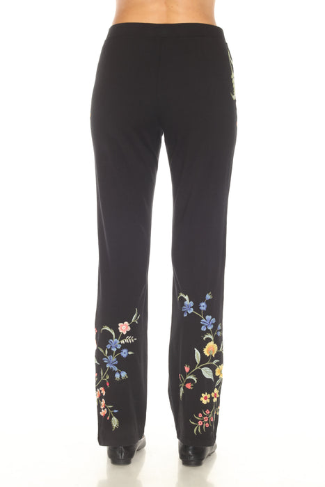 Johnny Was JWLA Black Sophie Baby Boot Legging J61624-E