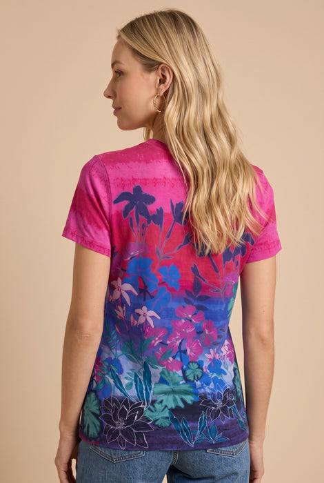 Johnny Was JWLA The Janie Favorite Fitted Short Sleeve Tee T12026-2